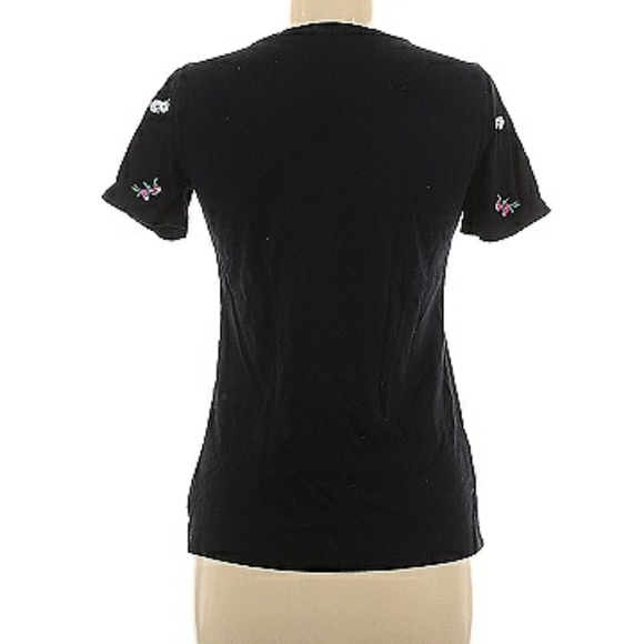 Ann Taylor Floral Embroidered Tee - Picture 3 of 3